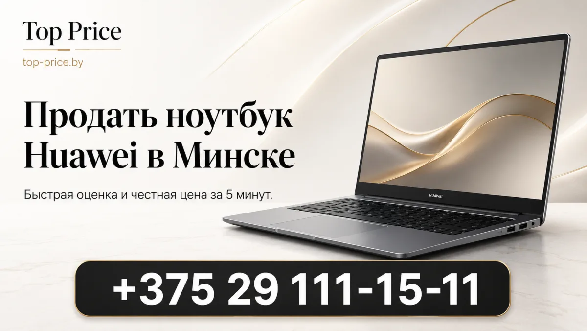 Выкуп ноутбуков Huawei в Минске