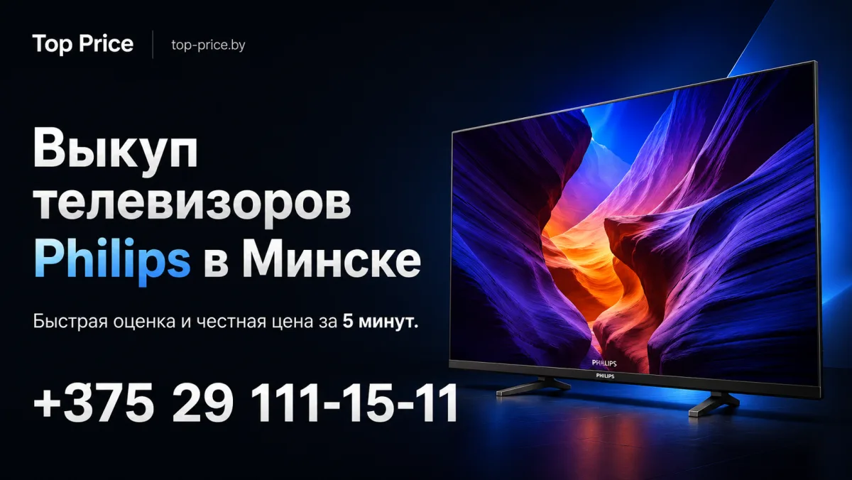 Выкуп телевизоров Philips в Минске