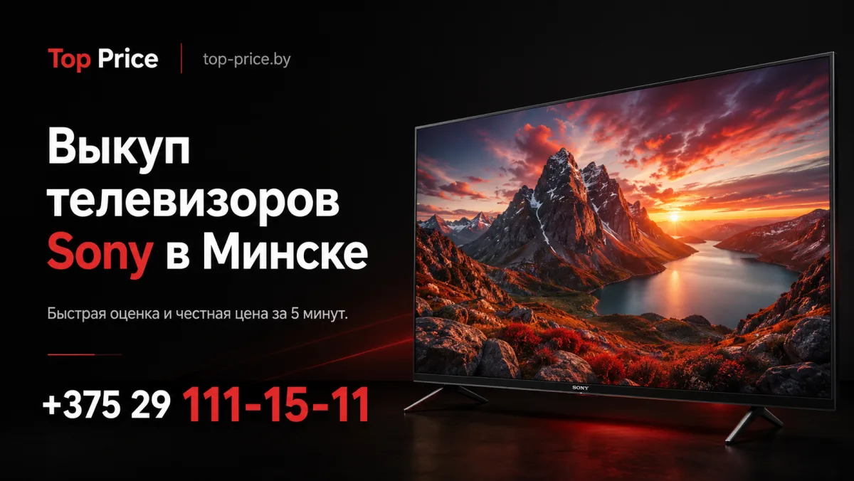 Выкуп телевизоров Sony в Минске