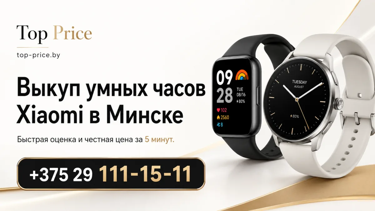 Выкуп умных часов Xiaomi и Amazfit в Минске